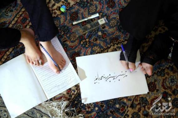 بازتاب‌جهانی توانایی‌ بانوی‌معلول ایرانی+ تصاویر