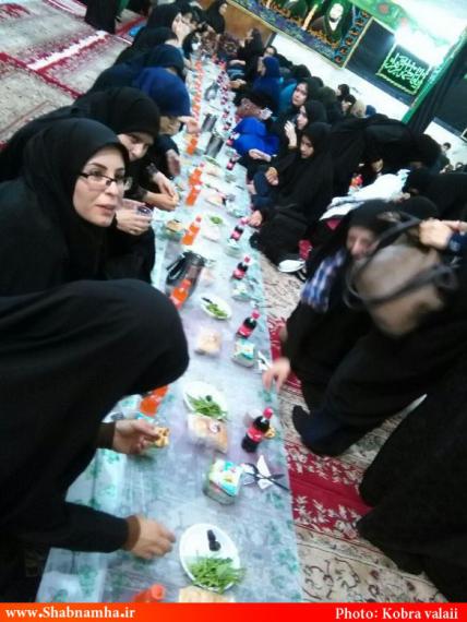 گزارش تصویری/ضیافت افطاری با حضور خواهران بسیجی همدان 
