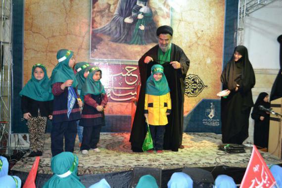 به یاد دردانه سید الشهدا همایش سه ساله های حسینی در همدان برگزار شد