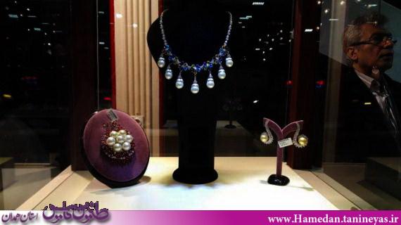 نمایشگاه توانمندی های طلا و جواهر همدان در قاب تصویر
