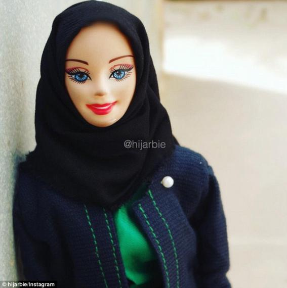 « حجاربی » عروسک مخلوط دختر نیجریه ای از «حجاب » و « باربی »