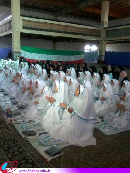 گزارش تصویری جشن تکلیف دختران دانش آموز همدانی 