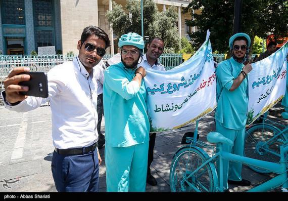 دوچرخه سواری,کمپین,کمپین از خودمان شروع کنیم,بازار تهران,shabnamha.ir,شبنم همدان,afkl ih,شبنم ها