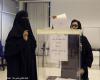 گزارش تصویری/اولین حضور زنان عربستان در انتخابات
