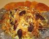 رشته پلو,رشته پلو با ته دیگ نان,رشته پلو با خرما و کشمش,shabnamha.ir,شبنم همدان,afkl ih,شبنم ها